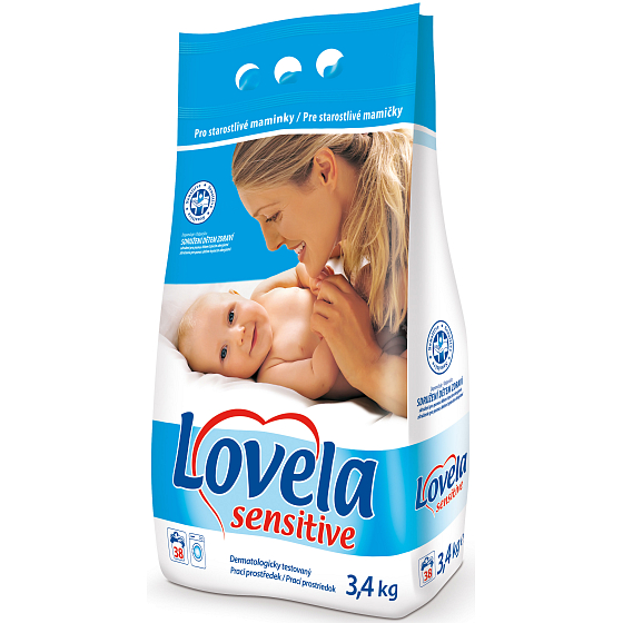 Lovela Sensitive washing powder for children 38 doses 3.4 kg