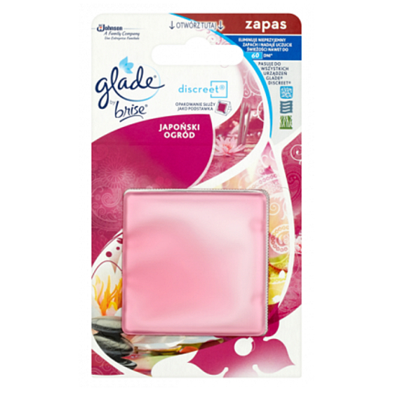 Glade Japanese Garden Discreet air freshener refill 8 g
