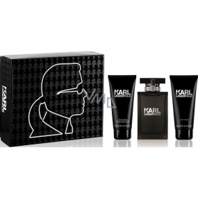 Karl Lagerfeld pour Homme Eau de Toilette 100 ml + After Shave Balm 100 ml + Shower Gel 100 ml, Gift Set