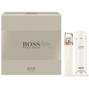 Hugo Boss Jour pour Femme perfumed water 75 ml + body lotion 200 ml, gift set