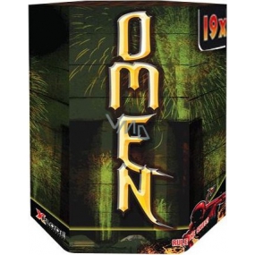 Omen compact pyrotechnics CE3 19 rounds 1 piece III. Danger classes for sale from 21 years!