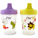 Púr Non Spill non-flowing mug with hard drink +6 months various colors and patterns 200 ml