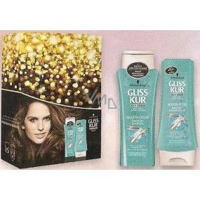 Gliss Kur Million Gloss shampoo 250 ml + Gliss Kur Million Gloss conditioner 200 ml, cosmetic set