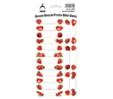 Arch Stickers for Canning Strawberries 18 Labels