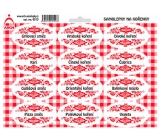 Arch Spice stickers with red ornament Grilling mixture - spice mixtures (common)