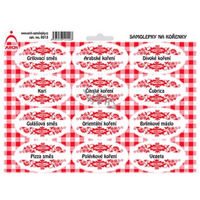 Arch Spice stickers with red ornament Grilling mixture - spice mixtures (common)