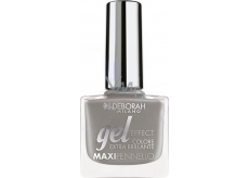 Deborah Milano Gel Effect Nail Enamel Gel Nail Polish 44 Dark Gray 11 ml