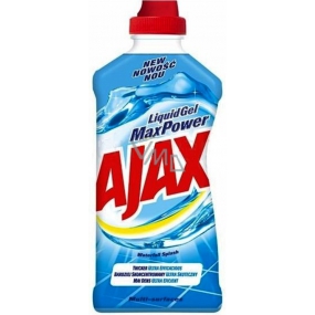 Ajax Max Power Waterfall Splash Universal Cleansing Gel 750 ml