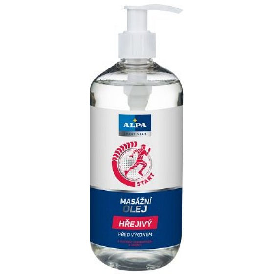 Alpa Sport Star Warm massage oil 500 ml