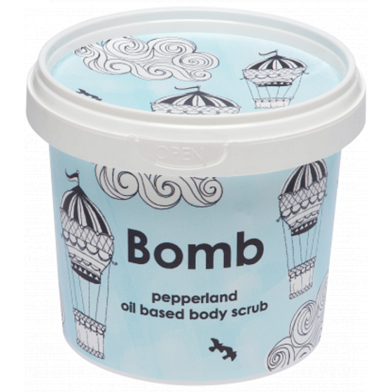 Bomb Cosmetics Pepper - Pepperland Natural Shower Pelling 400 g