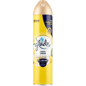 Glade Fresh Lemon - Fresh lemon air freshener spray 300 ml