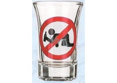 Nekupto Gifts with humor Humor glass shot No consumption 0.04 l