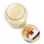 Heart & Home French vanilla Soy scented candle medium burns up to 30 hours 110 g