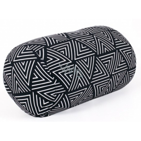 Albi Relaxation pillow Geometric pattern black and white 33 x 16 cm