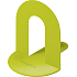 If Book End Singles Bookend Green 124 x 3 x 207 mm