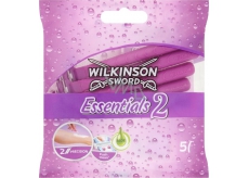 Wilkinson Essentials 2 jednorázový holící strojek 2 břity 5 kusů