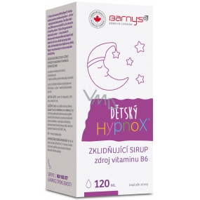Barnys HypnoX soothing syrup for easy falling asleep for children 120 ml