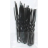 Duko Black Hairpin 6.5 cm 20 pieces 652B