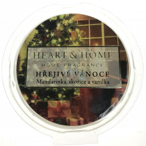 Heart & Home Warm Christmas Soybean Natural Scented Wax 27 g