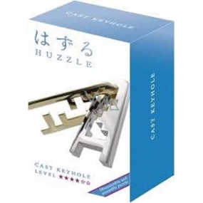 Huzzle Cast Keyhole metal puzzle, difficulty 4 difficult