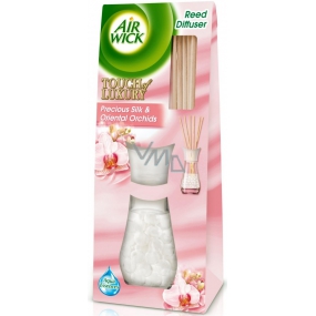 Air Wick Reed Diffuser Precious Silk & Oriental Orchids - Rare silk and orchids from the Orient incense sticks air freshener 30 ml