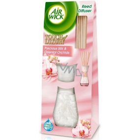 Air Wick Reed Diffuser Precious Silk & Oriental Orchids - Rare silk and orchids from the Orient incense sticks air freshener 30 ml