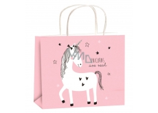 Angel Bag year-round gift horizon pink horse for children size M 23 x 18 x 10 cm