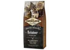 Carnilove Adult Reindeer super premium complete food with reindeer meat for adult dogs of all breeds 12 kg