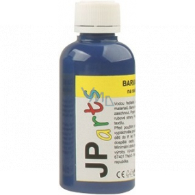 JP arts Paint for textiles for light materials, basic shades 7. Dark blue 50 g