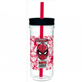 Epee Merch Marvel Spiderman Plastic glass 670 ml
