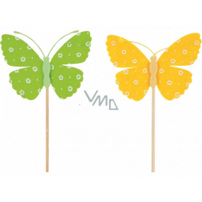 Butterfly felt pin 9 cm + skewer 1 piece