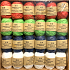 Albi Raffia paper ribbon Blue, red, green and white 24 x 10 m box