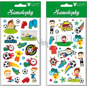 Stickers Football 9 x 16 cm 1 sheet