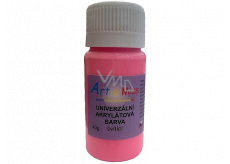 Art e Miss Luminous Universal Acrylic Paint 81 Neon Pink 40 g