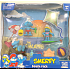 Smurfs on the Beach playset with 3 figures, recommended age 4+