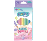 Colorino Pastel crayons round, mix of colours 10 pieces