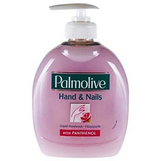 Palmolive Hand & Nails liquid soap with dispenser 300 ml