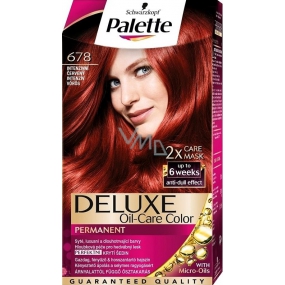Schwarzkopf Palette Deluxe hair color 678 Intense red 115 ml