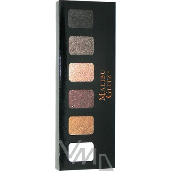 Diva & Nice Malibu Glitz eye shadow 0305-3 8.8 g, cosmetic set