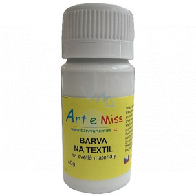 Art e Miss Colour for light textiles 11 White 40 g