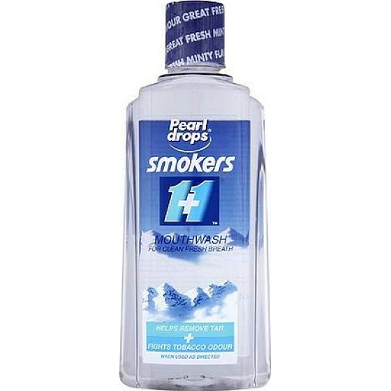 Pearl Drops Smokers mouthwash with double effect for smokers 400 ml