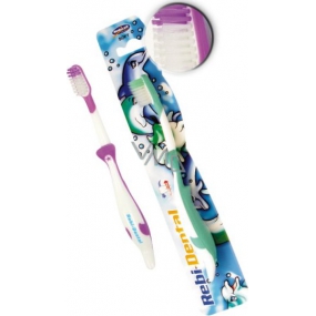 Rebi Dental Dolphin toothbrush different colors for children soft 1 piece