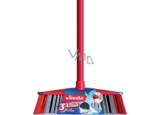 Vileda 3 Action broom with stick, 1 piece