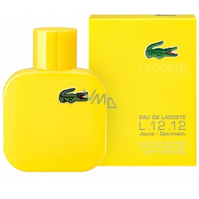 Lacoste Eau de Lacoste L.12.12 Yellow (Jaune) eau de toilette for men 50 ml
