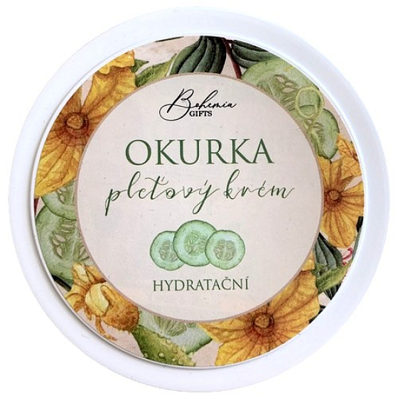Bohemia Gifts Cosmetics Cucumber moisturizing face cream 200 ml