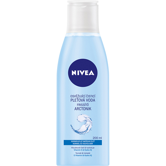 Nivea Refreshing Toner Refreshing Cleansing Facial Water, 200 ml
