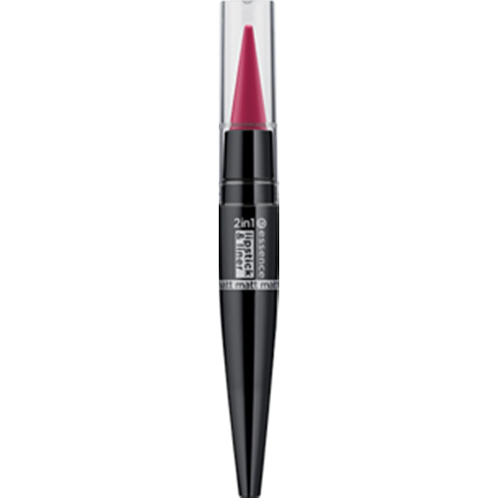 Essence Matt Lipstick & Liner 2 in 1 lipstick & lip pencil 02 Make Some Noise 1.5 g