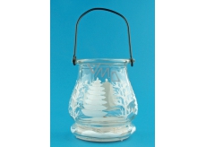 Glass lantern 9,5 cm