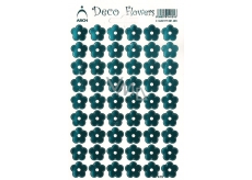 Arch Holographic decorative stickers flowers blue