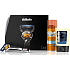 Gillette Fusion ProGlide razor + 75 ml shaving gel + 50 ml after shave balm + travel bag, cosmetic set for men